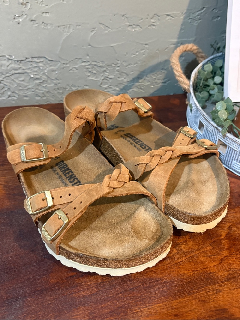 Birkenstock Franca Braided Sandals